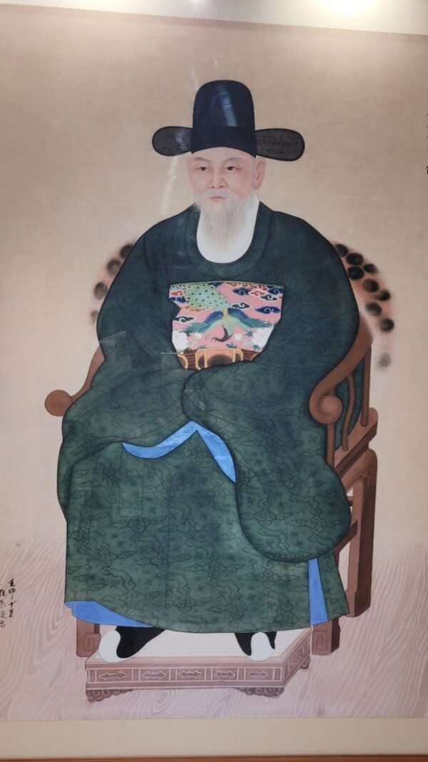 문열공 김천일 의병장 영정